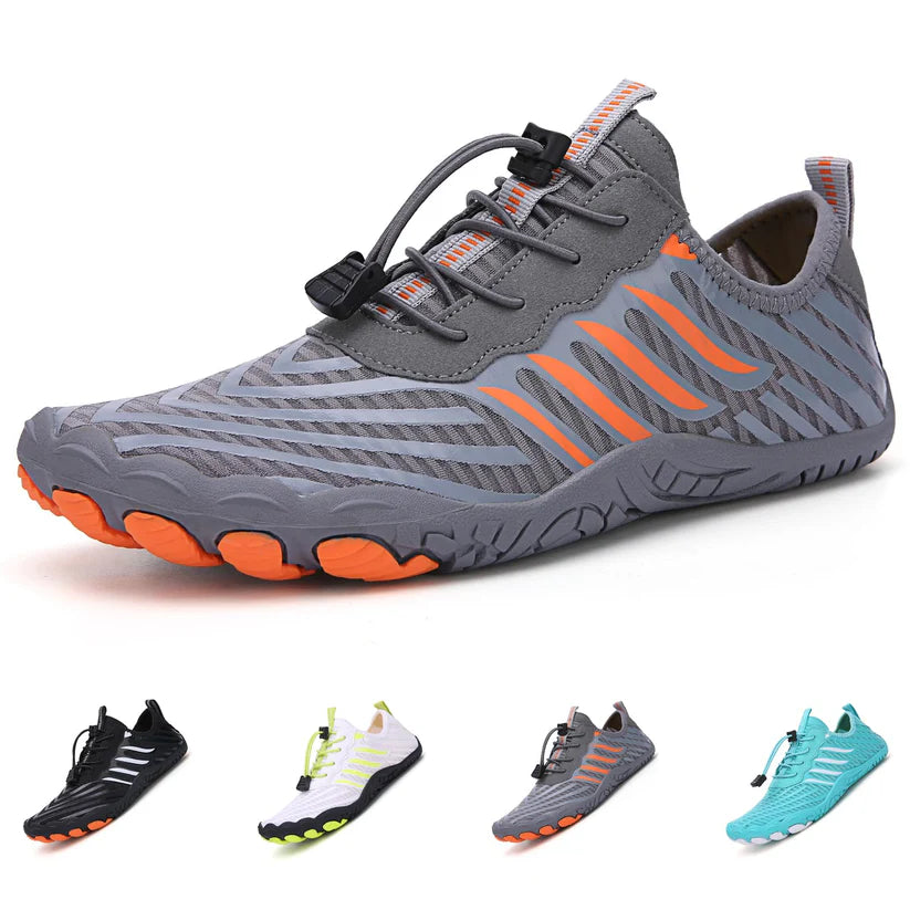 Grounded Footwear for Women Barefoot Shoes,Grounded Footwear for Mens,Hike Barefoot Shoes Womens Footwear,2025 New Comfortable Non-Slip Barefoot Vitality Shoes,Men's Women's Water Shoes Wide Toe Box